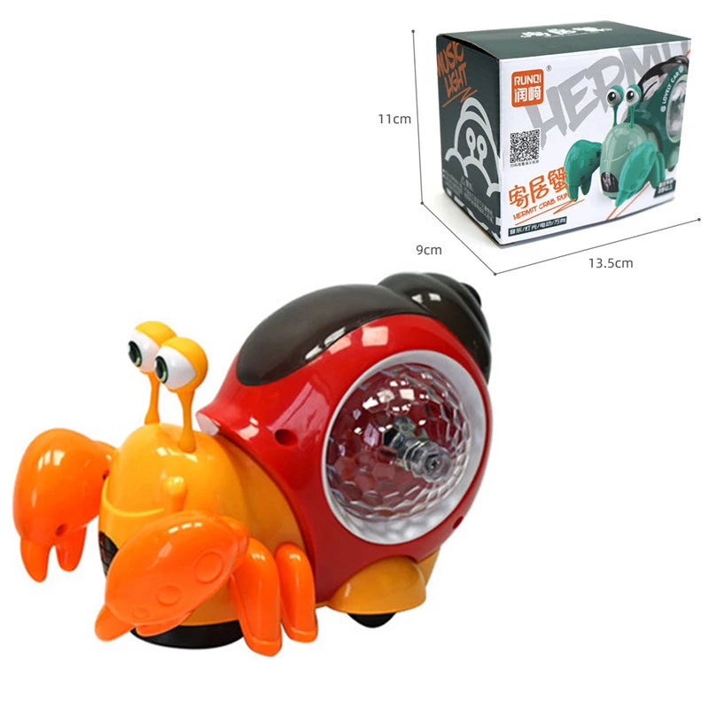 Crawling Crab/Snail Interactive Toy
