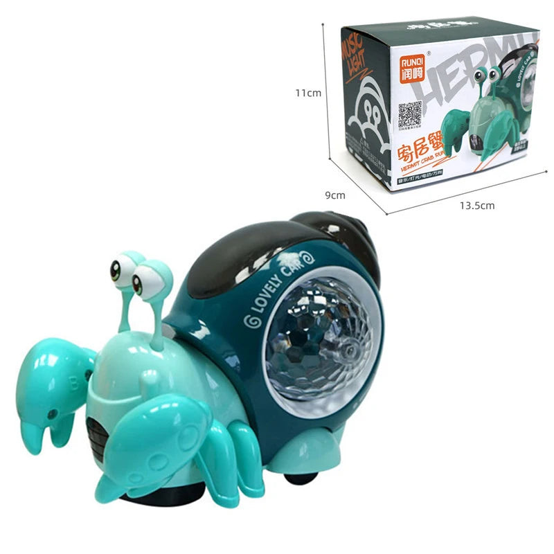 Crawling Crab/Snail Interactive Toy